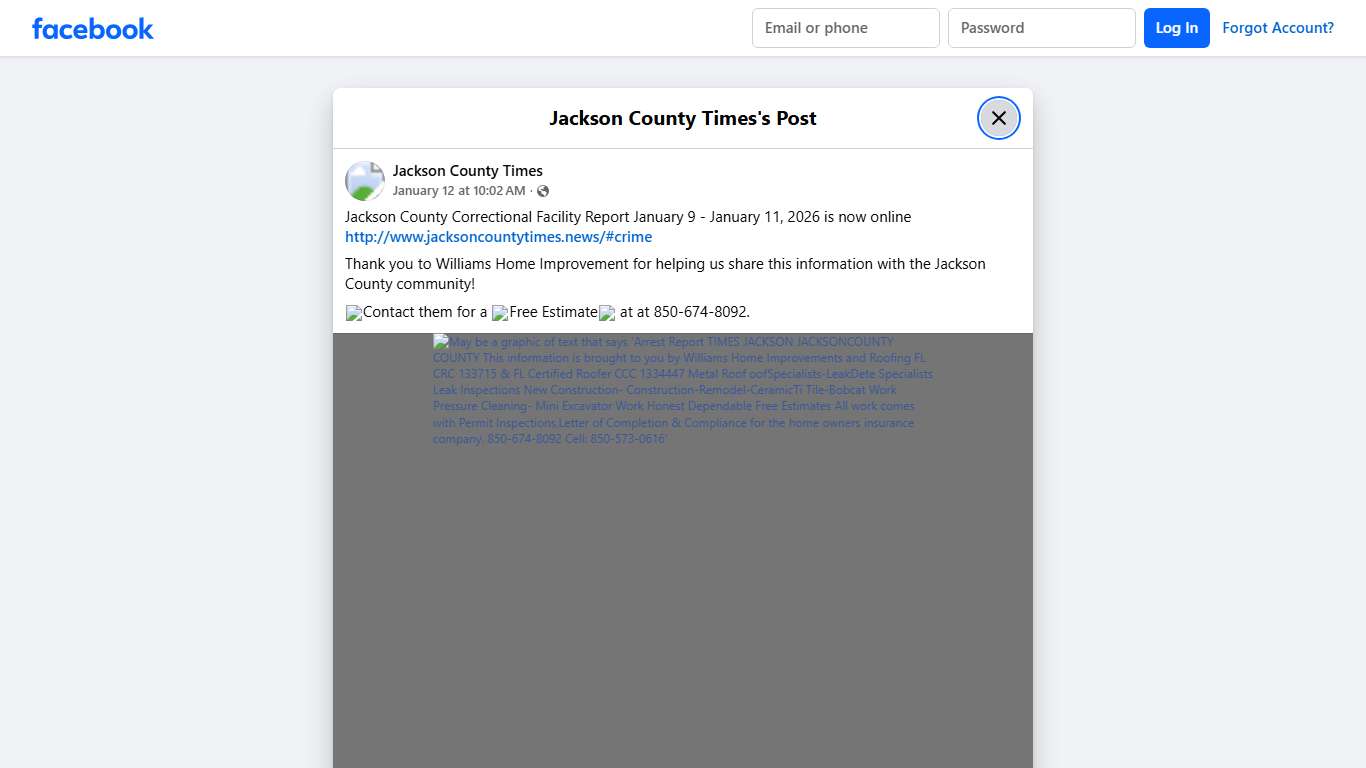 Jackson County Correctional... - Jackson County Times Facebook